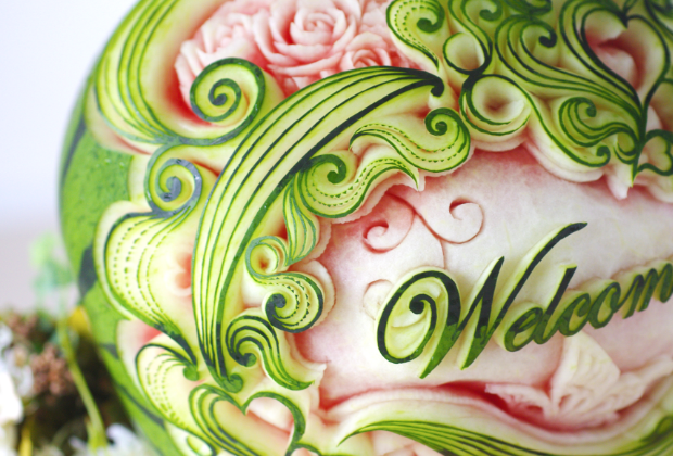 フルーツカービング